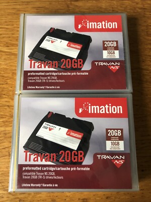 Imation Travan 20GB NS20 Bandkassette   neu & versiegelt