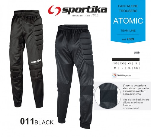 Pantalone da Portiere Imbottito SPORTIKA Mod. ATOMIC Calcio Completi  GOALKEEPER | eBay