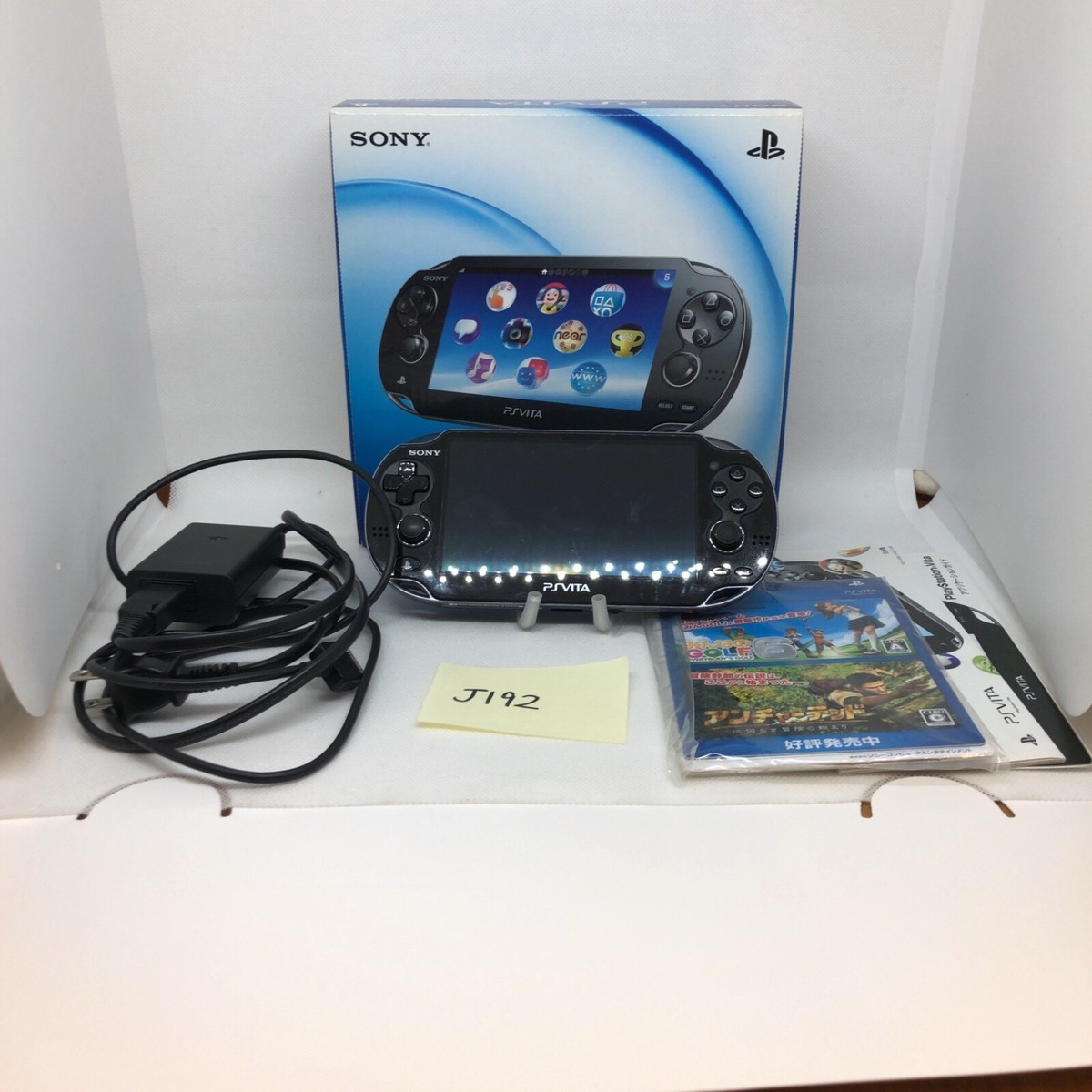 SONY PS Vita PCH 1100 Crystal Black Box Excellent #J192 | eBay