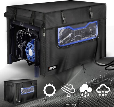 Portable Generator Cover While Running for Most 5000-10000W Frame Generators NEW