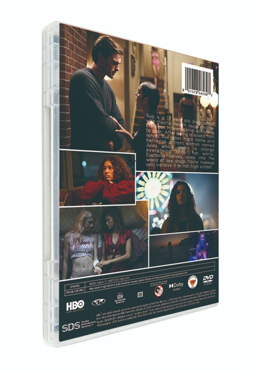 Euphoria: The Complete Series Seasons 1-2 (DVD) Free Shipping