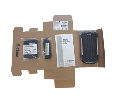  Zebra TC72 Wireless Rugged Android Handheld 2D/1D/QR Barcode Reader IN BOX!  