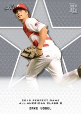 10 ct lot 2019 Jake Vogel Leaf Perfect Game Nike AA Classic Aflac Limited-Ed SP 