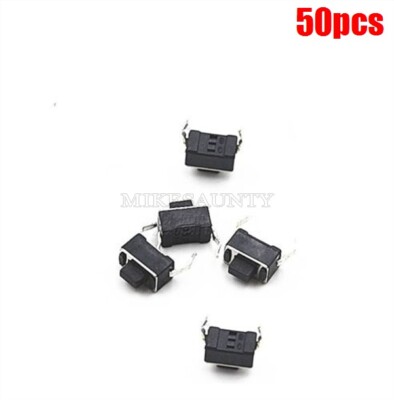 50Pcs Mount 3X6X5MM Switch Momentary Tactile Tact Touch Dip Push Button Ic Ne mc