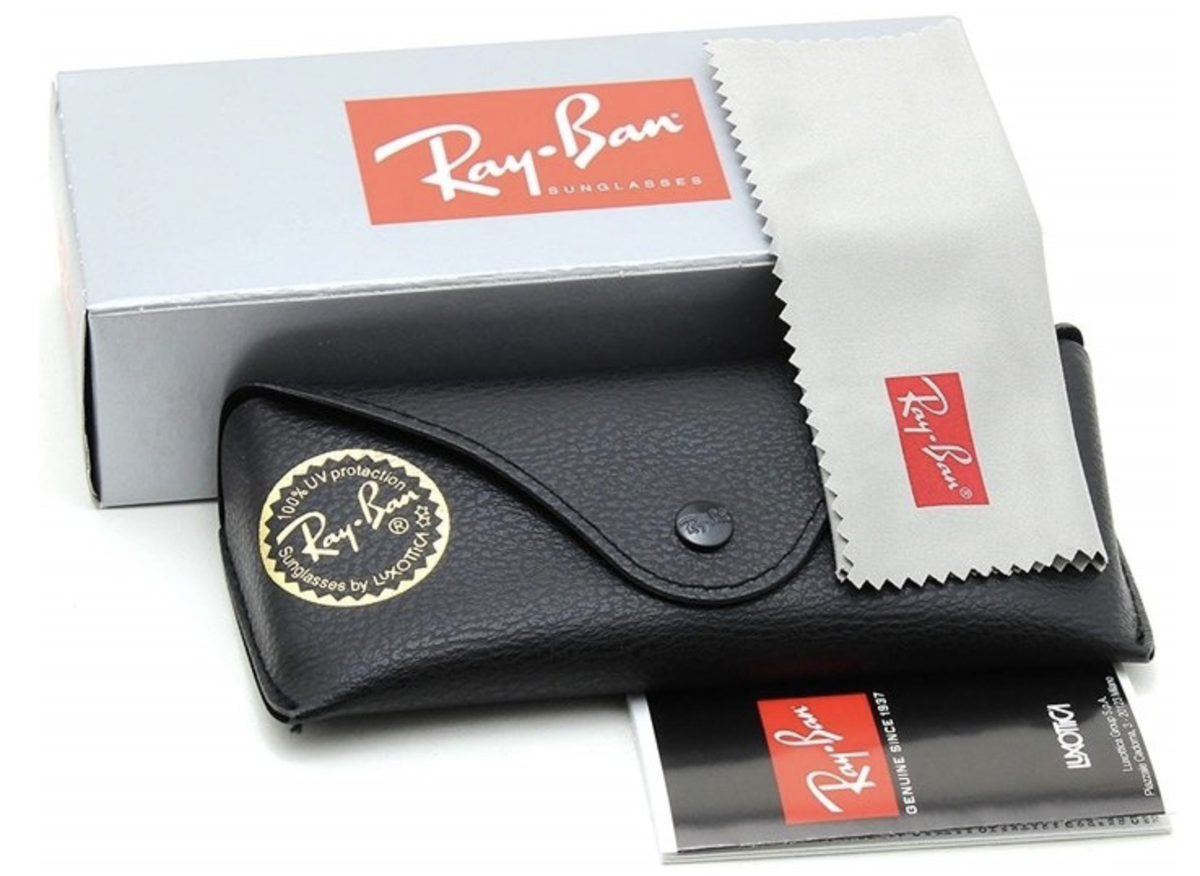 Ray Ban Womens Sunglasses RB 1973 1281/51 Square II 53-20-140 Grandiant Brown Occhiali da Sole Ray-Ban Square ii RB 1973 (128151) RB1973  main image 2