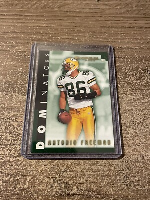 2000 Donruss Dominators Green Bay Packers Football Card #30 Antonio Freeman/5000