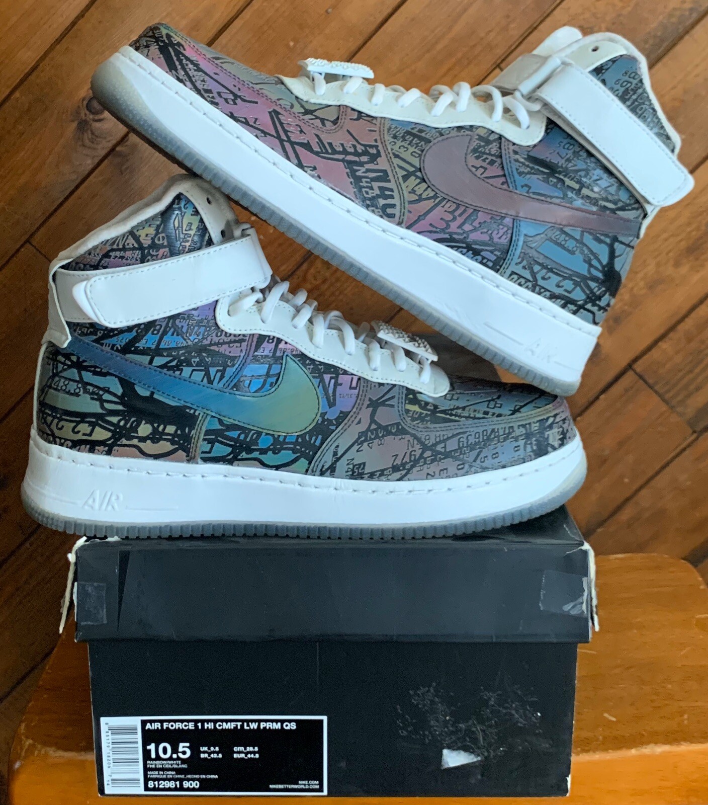 nike air force 1 quai 54