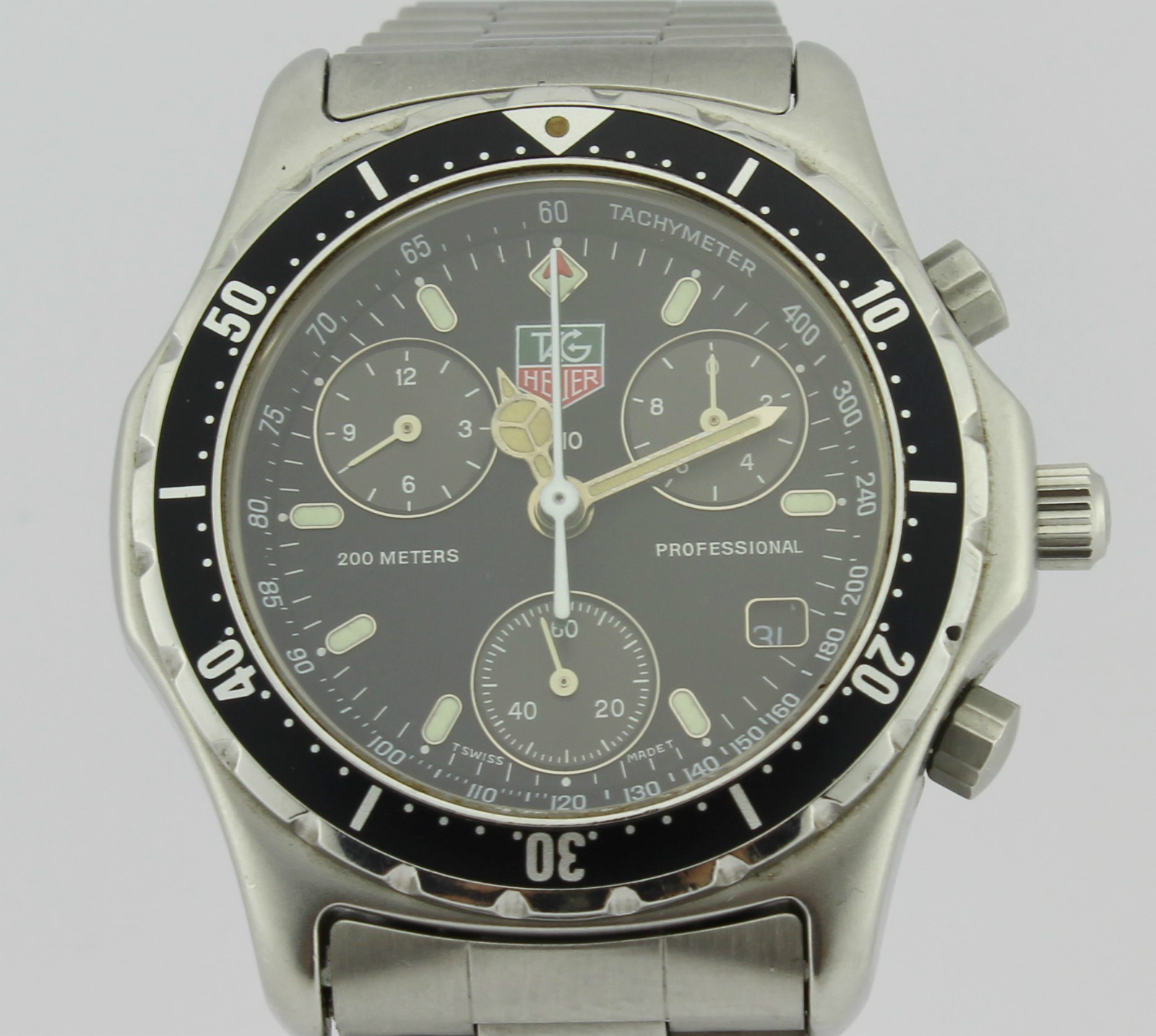 TAG HEUER 200 METERS PROFESSIONAL 570.206 R STEEL | eBay