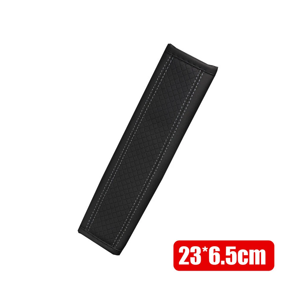 2x Funda Cinturón Coche Correa Almohadilla Hombro Comodidad Cojín Decoración Accesorios Foto 3 de 4