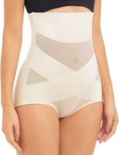 PAUKEE Women Shapewear Body Shaper Hi-Waist Tummy Control Compression Panties
