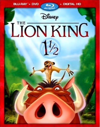 Disney Timon Pumbaa Comedy The Lion King 1/2 on Blu-ray DVD Digital  Copy