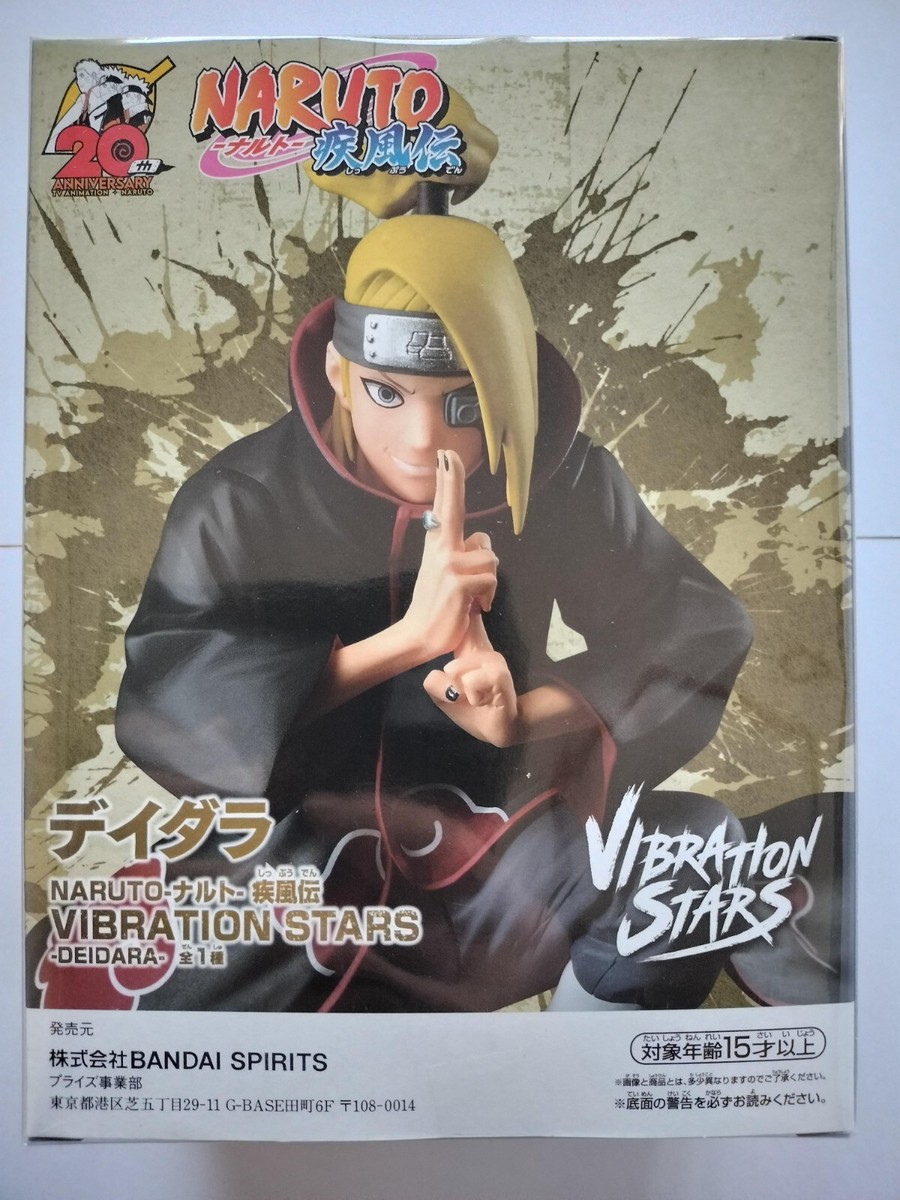 Figurine Naruto Shippuden - Deidara Vibration Stars - Bandai - Neuf