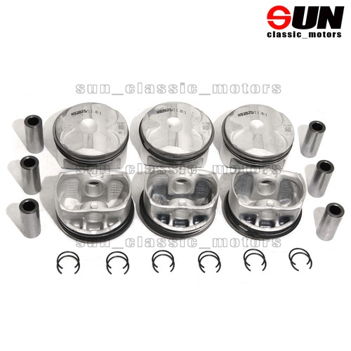 6x OEM Pistons Rings Set Φ82mm CR 11:1 For BMW E60 E90 E92 323i 525i N52B25 2.5 - Picture 5 of 7