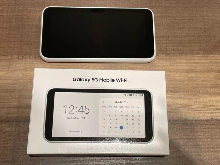 Galaxy 5G Mobile Wifi SCR01 SAMSUNG Sim Free Portable Router