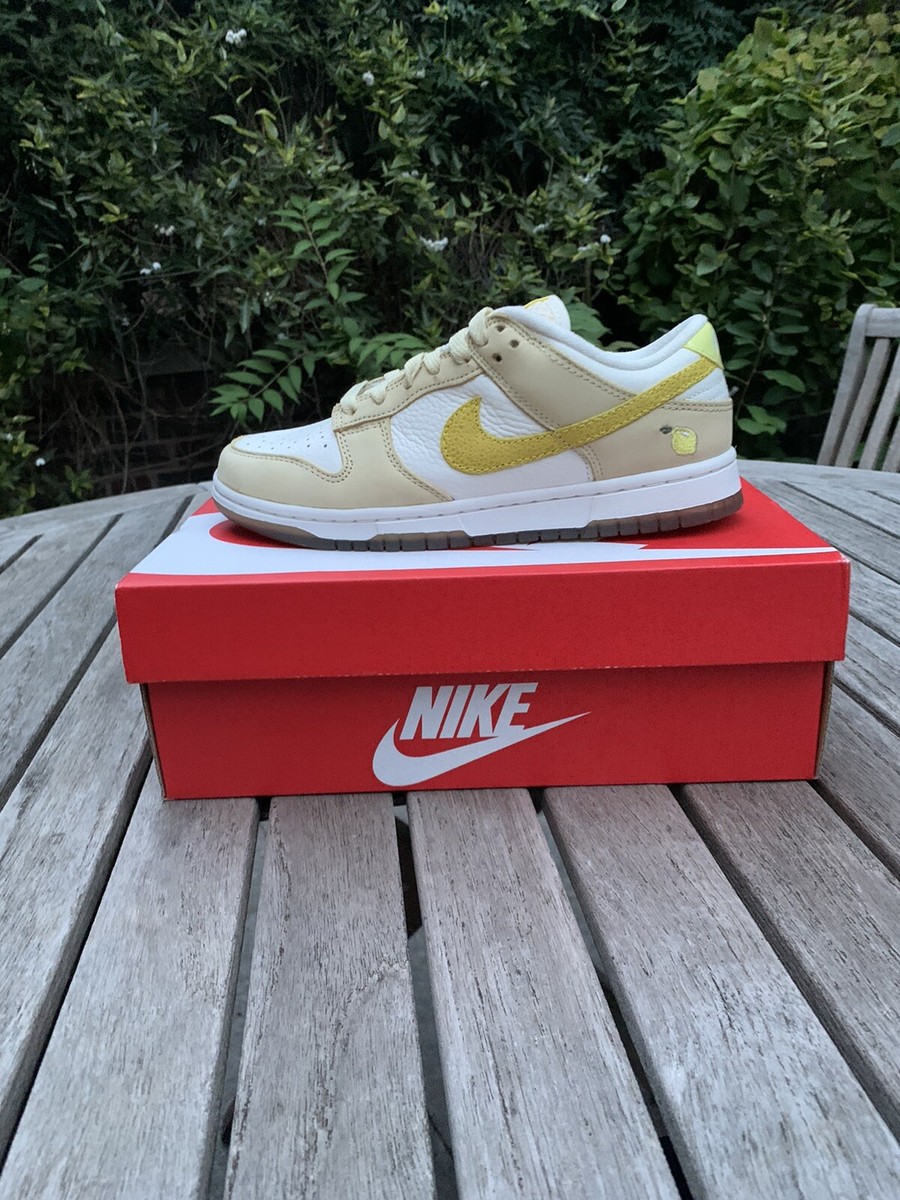 nike dunk low lemon drop