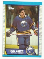 RICK VAIVE 1989-90 TOPPS CARD NM-MT+ CONDITION