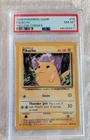 New ListingPikachu 058/102 Base Set Regular 1999 Pokemon PSA 8