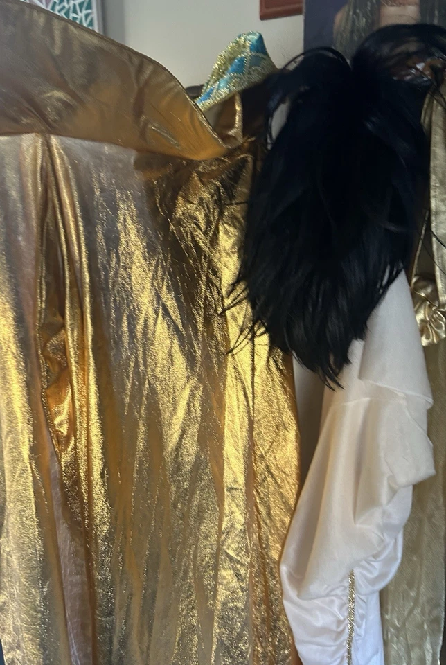 Lote de disfraces de reina egipcia Cleopatra accesorios pelucas vestidos mujer’s medianos Foto 3 de 4