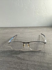 Oakley Eyeglasses Conductor 0.5 OX3187-0551  Pewter Cobalt FRAMES ONLY 51-18-137