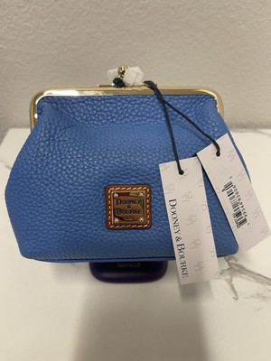 Dooney Bourke Pebble Grain Large Framed Purse-Kiss Lock