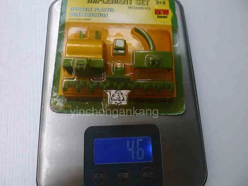 Ertl 2002 John Deere 1/64 Plastic Implement Set # 15446 - Snowblower Cultivator - Image 4 of 4