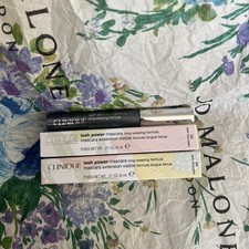 x2 Clinique Lash Power Mascara Long Wearing Formula 04 Dark Chocolate 