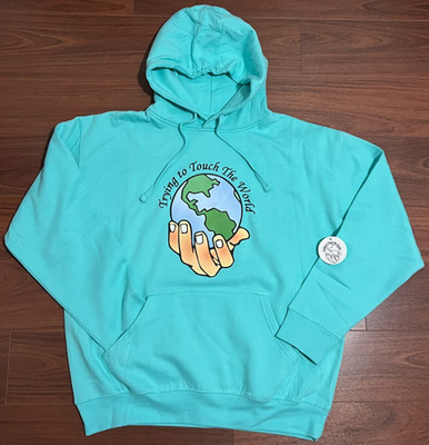 Trying To Touch The World Unisex Hoodie Cleadon (XL) NEW WH