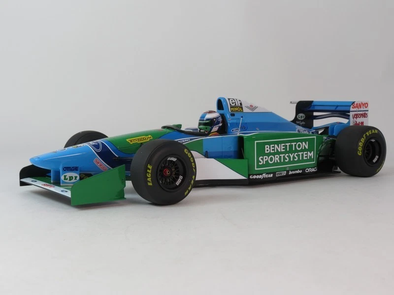 Minichamps Benetton Ford B194 #6 Jos Verstappen 1994 1/12 517941206 - Immagine 2 di 4