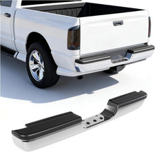 Rear Bumper Compatible with 1994-2002 Dodge Ram 1500 2500 Fleetside/Styleside CH