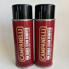 LOT 2 CAMPANELLI Pro Series Carpet stain Remover 15oz Aerosol Spray NEW Cleaner
