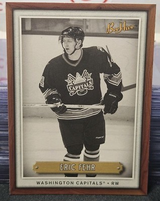 06-07 UD Bee Hive Eric Fehr Wood Variant Rookie     Washington Capitals 