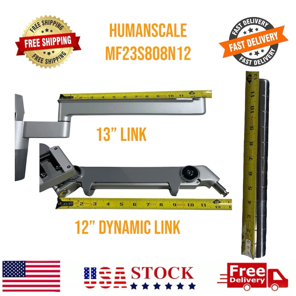 🔥Humanscale 3/6 Monitor Arm Upgrade💥MF23S808N12💥Please Read🔥 - Image 3 of 4