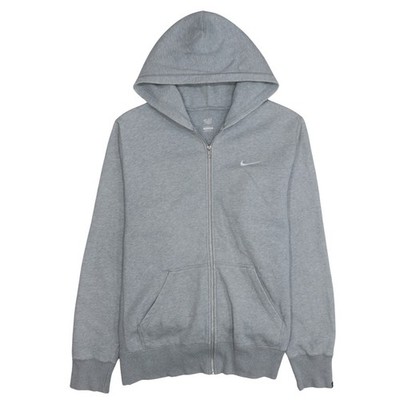 Nike Hoodie Sweatshirt Herren Grau XL Full Zip Sportswear