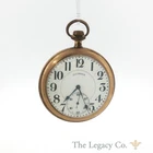 Antique Illinois 1919 16s 21j GP Double Sunk Open Face Pocket Watch #UM0042
