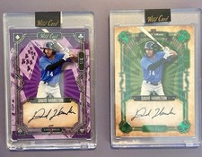 Two David Hamilton Rookie cards!!  Milwaukee Brewers Wild Card 1/4+ 2/3! 