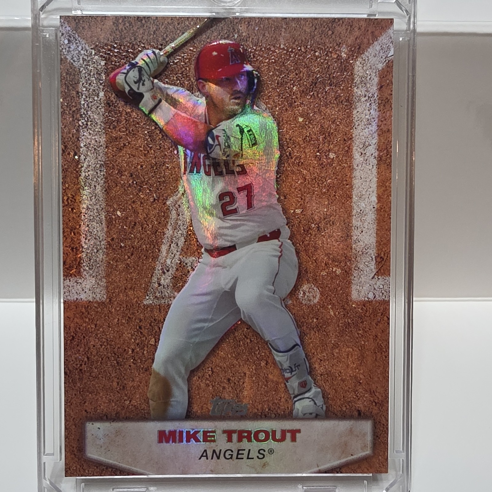 Mike Trout Los Angeles Angels Diamond Dust Insert #DD-5 SSP
