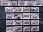 US Stamp Collection 1893 2c Columbian Exposition Lot of 21 Scott # 231 Used