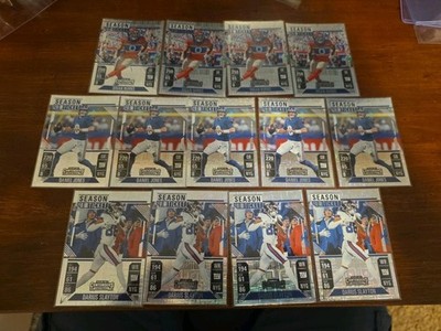 New York Giants Insert Lot.. Slayton.. Jones.. Burns.. Panini Contenders 24