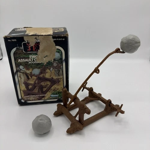 Vintage Star Wars Ewok Assault Catapult Accessory 1983 Original Complete Kenner