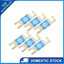 6 Pcs 60A AFS Mini ANL Fuse Replaces for Car Truck Motorcycle Boat Audio CDs