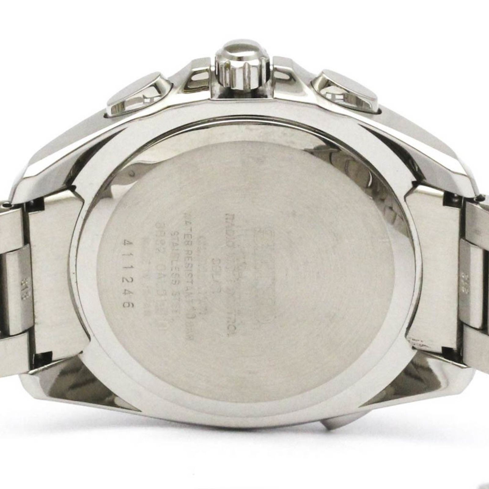 Seiko Brightz 8B82-0AL0 SAGA153 Date Chronograph Solar Mens Watch Auth Works