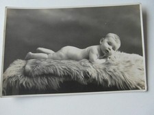 AK   Baby,Tierfell    nicht gel.
