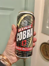 King Cobra Malt liquor 16oz Beer Can Anheuser-Busch St.Louis,MO