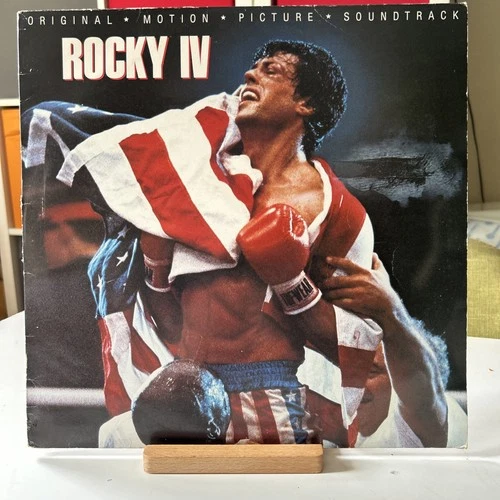 Rocky IV OMP Soundtrack LP + Survivor Burning Heart/Eye Of The Tiger 12” EX/VG+