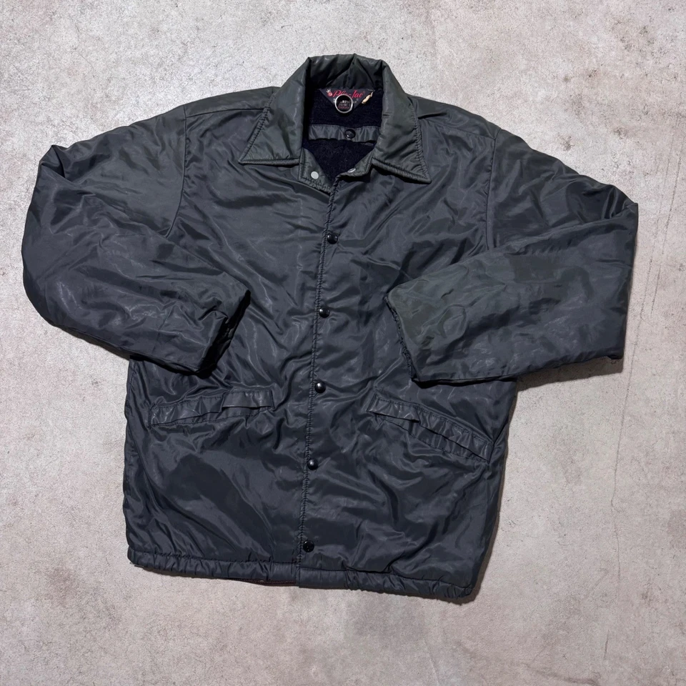 Chaqueta De Colección Años 80 Pla-Jac by Dunbrooke Forrada de Vellón Nylon Hecha en EE. UU. Pequeña Foto 4 de 4