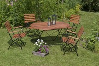 Mx GartenmöBel Schlossgarten Set 5Tlg. Gartengarnitur Biergarten TerrassenmöBel