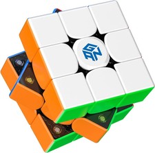 GAN 356 M, Speed Cube 3x3 Magnetic Puzzle for Kids  Smooth turning, stable cont