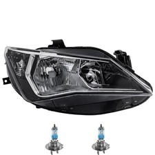 Scheinwerfer rechts chrom inkl. OSRAM Lampen für Seat Ibiza IV 6J5 6P1 6J1 6P5