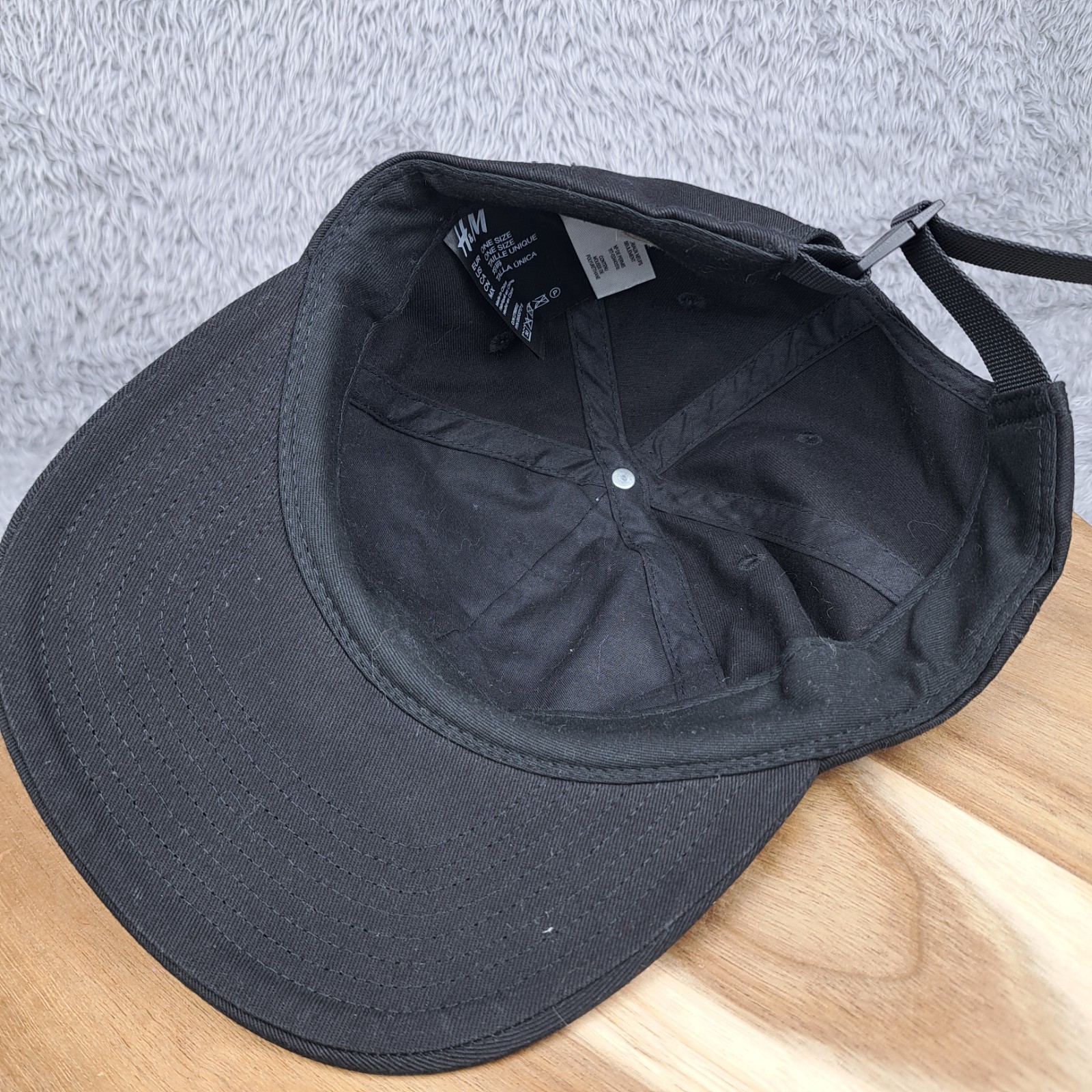 Nintendo 64 Hat Cap Strap Back Black Logo Mens One Size Embroidered Retro Gamer