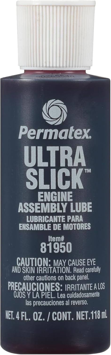 Permatex 81950 Ultra Slick Engine Assembly Lube, 4 oz. , Red